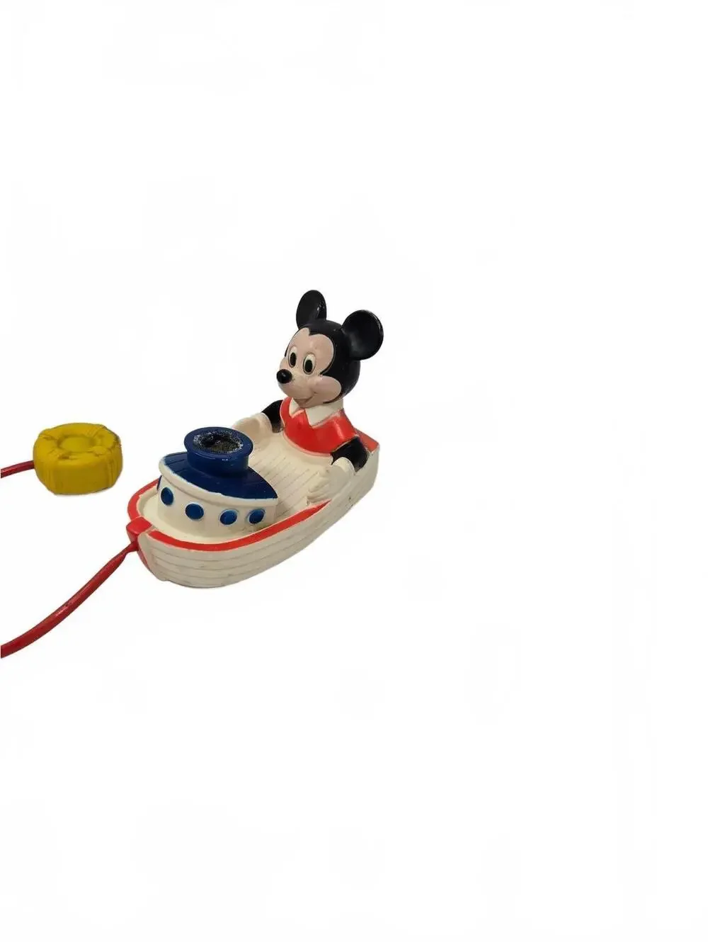 1970s Mickey Mouse Bubble Barge Bath Toy MFG By Child Guidance